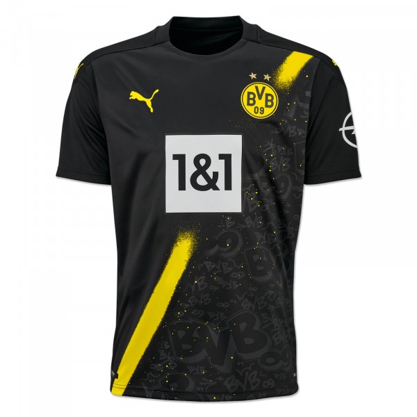 Maglia Borussia Dortmund Away 20/21 Nero